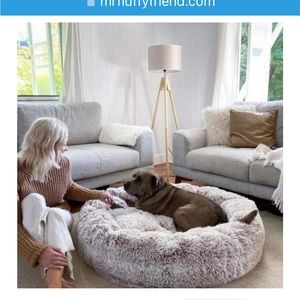 XL Mr Fluffy Friend anti anxiety dog bed.